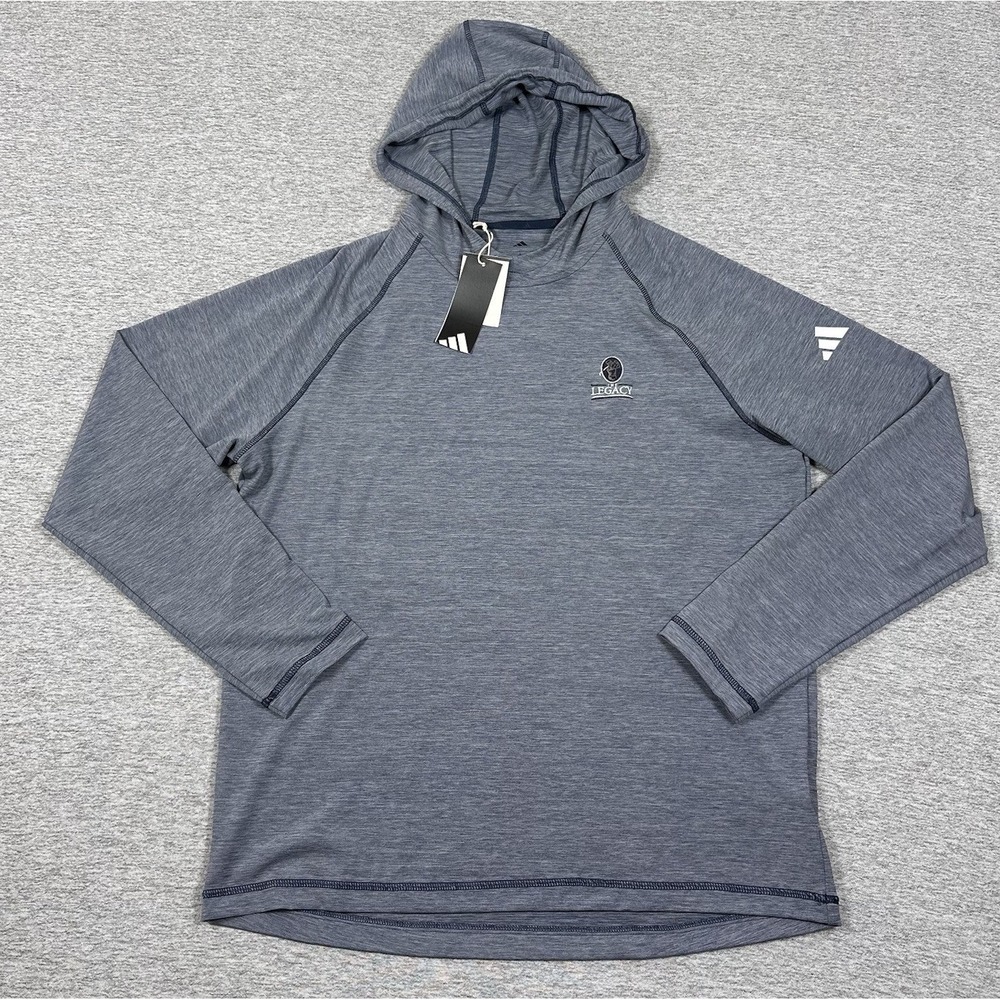 Adidas Hoodie Mens Large Blue Ultimate 365 Golf Performance The Legacy NEW